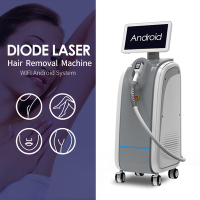 Odm 10.4 Inch Touch Screen Diode Laser Hair Removal Machine Untuk Perawatan Profesional
