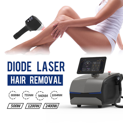 Perangkat Mesin Penghilang Rambut Laser Dioda AC220V Profesional Untuk Penggunaan Salon / Rumah