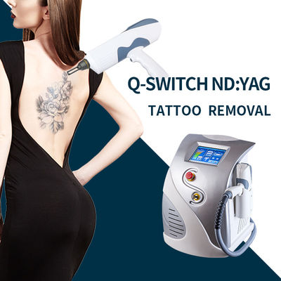 OPT Portabel 1064nm 532nm Q Beralih Mesin Removal Nd Yag Laser Tattoo