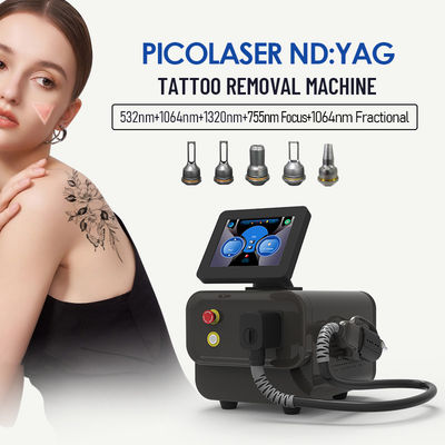 Q-Switched Nd Yag Laser Mesin Pico Laser untuk Salon