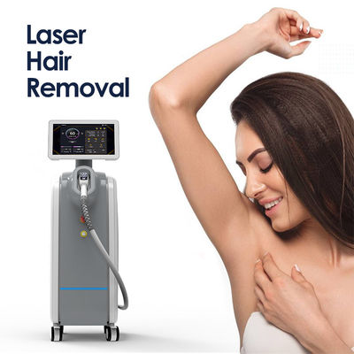 Vertical Diode Laser Hair Removal Machine Gold Standard Tanpa Rasa Sakit Untuk Salon