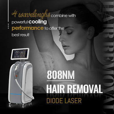 ¢6 Mesin Penghilang Rambut Laser Diode Ukuran Spot untuk Salon Kecantikan dan Layanan ODM