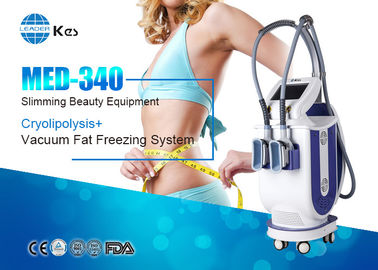 2 Handpieces Cryolipolysis Fat Freeze Slimming Machine Untuk Double Chin Removal