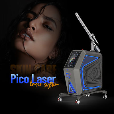 Mesin Laser Pico q Switch profesional dengan Sertifikat CE Single Pulse atau Double Pulse