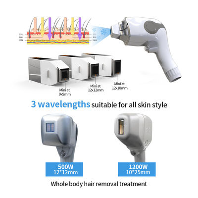 808 nm Diode Laser Hair Removal Machine Dengan 8.4 Inch Touch Screen