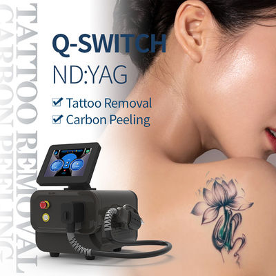 Q-Switched ND Yag Picosecond Laser Tattoo Removal Machine Penghapusan Pigmentasi