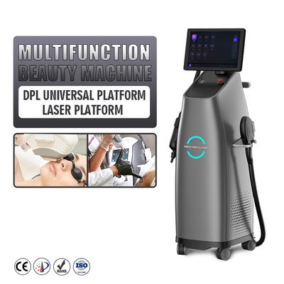 DPL IPL Nd Yag Laser Machine 2 IN 1 Sistem Penghapusan Rambut Perawatan Kulit