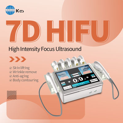 Bedah Facelift non HIFU Pengobatan, Vertical USG Facelift Machine Daya 60W
