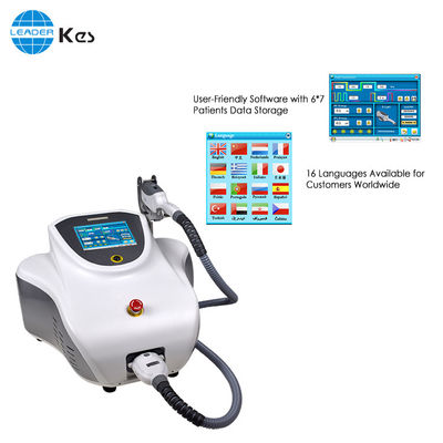 Portabel Medis SHR rambut di tubuh Removal Mesin Painless Daya 2000 Watt