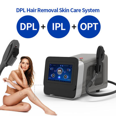 Portable IPL SHR SSR Mesin Penghilang Rambut OEM Layanan Mesin Facelift