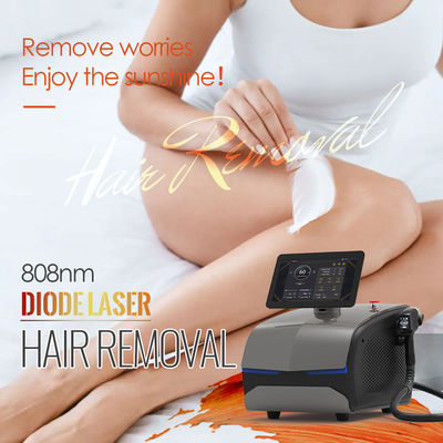 Sistem Android Diode Laser Hair Removal Machine 4 Panjang Gelombang Genggam
