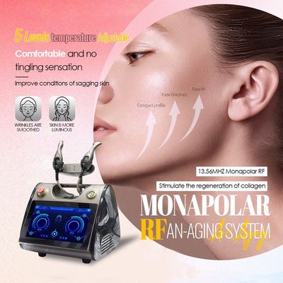 Mesin perawatan wajah 13Mhz Skin Lifting Teknologi RF Mesin kecantikan