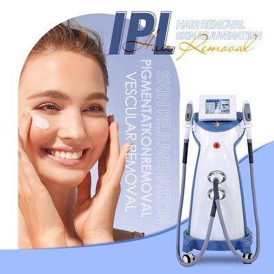 2 In1 IPL Hir Removal Machine E Light SHR Opsional 3500W IPL Daya Puncak