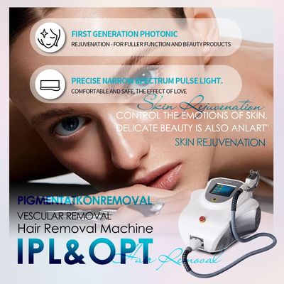 E Light IPL Photon Facial Treatment Mesin Penghilang Rambut Portable