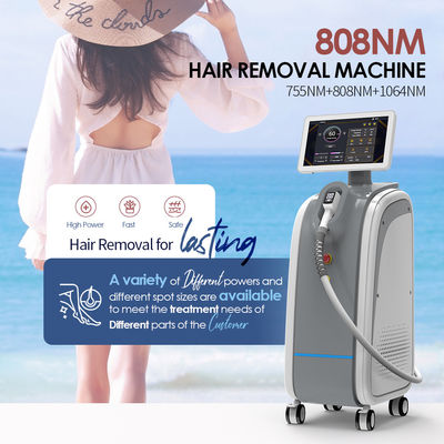 OEM Diode Laser Machine Penghapusan Rambut 1200W 2400W Laser Machine