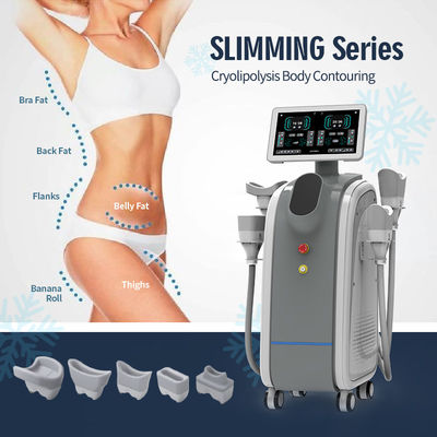 Pengecil Freezer Mesin penurunan berat badan 1500W Power Cryolipolysis OEM