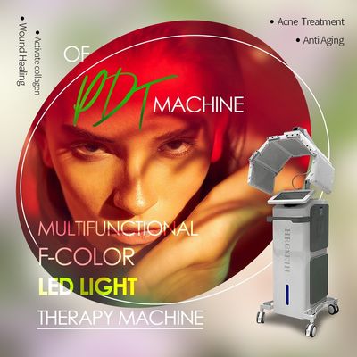 Led Photodynamic Beauty Equipment 4 Jenis Mesin PDT Sumber Cahaya