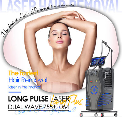 Long Pulse 1064nm Laser Permanent Hair Removal Machine 2000W Kekuatan