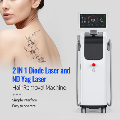 Penghapusan Rambut Laser Diode ND YAG Penghapusan Tato Multifunctional Beauty
